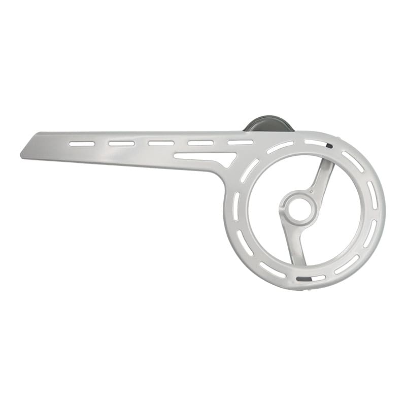 Kettenkasten 28" CTB für 44/48-Zahn-Kurbeln aus silbernem Stahl