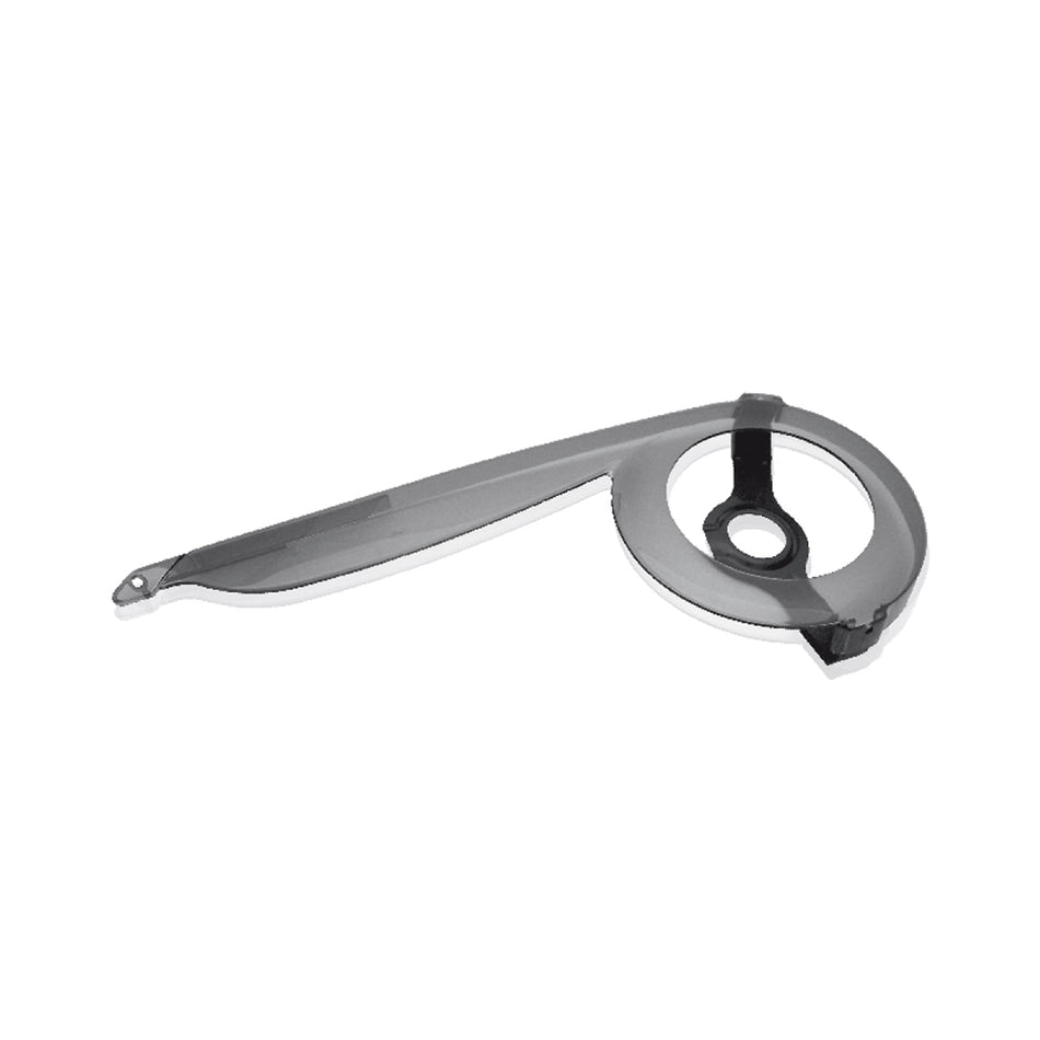 Kettenkasten 24/26/28" x 105mm CTB für 36/40-Zahn-Kurbel Transparent Rauchgrau