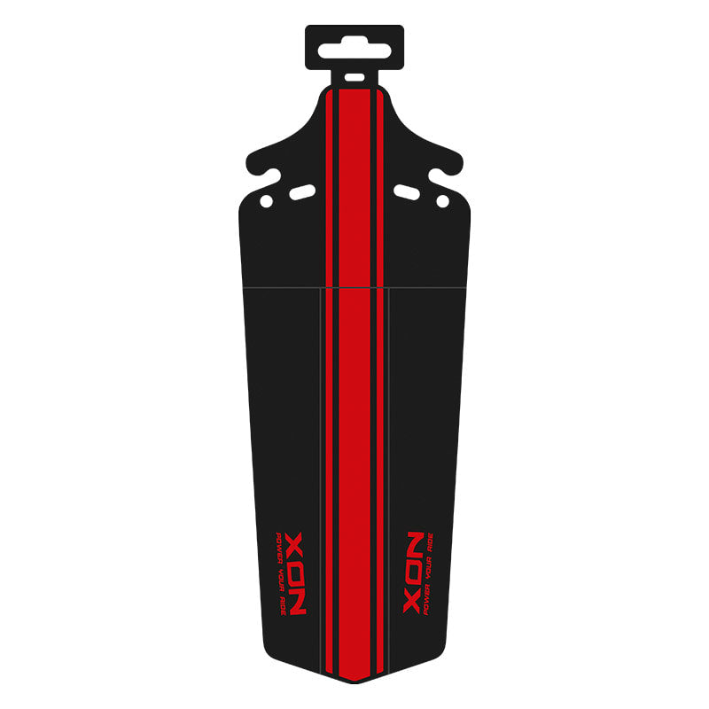 Rear Fender in Foldable Nylon Black/Red