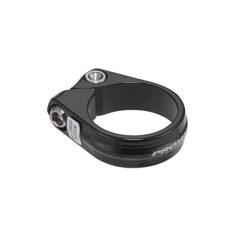 45° Cut 34.9mm Seatpost Clamp in Black Aluminum (OEM 1 Piece)
