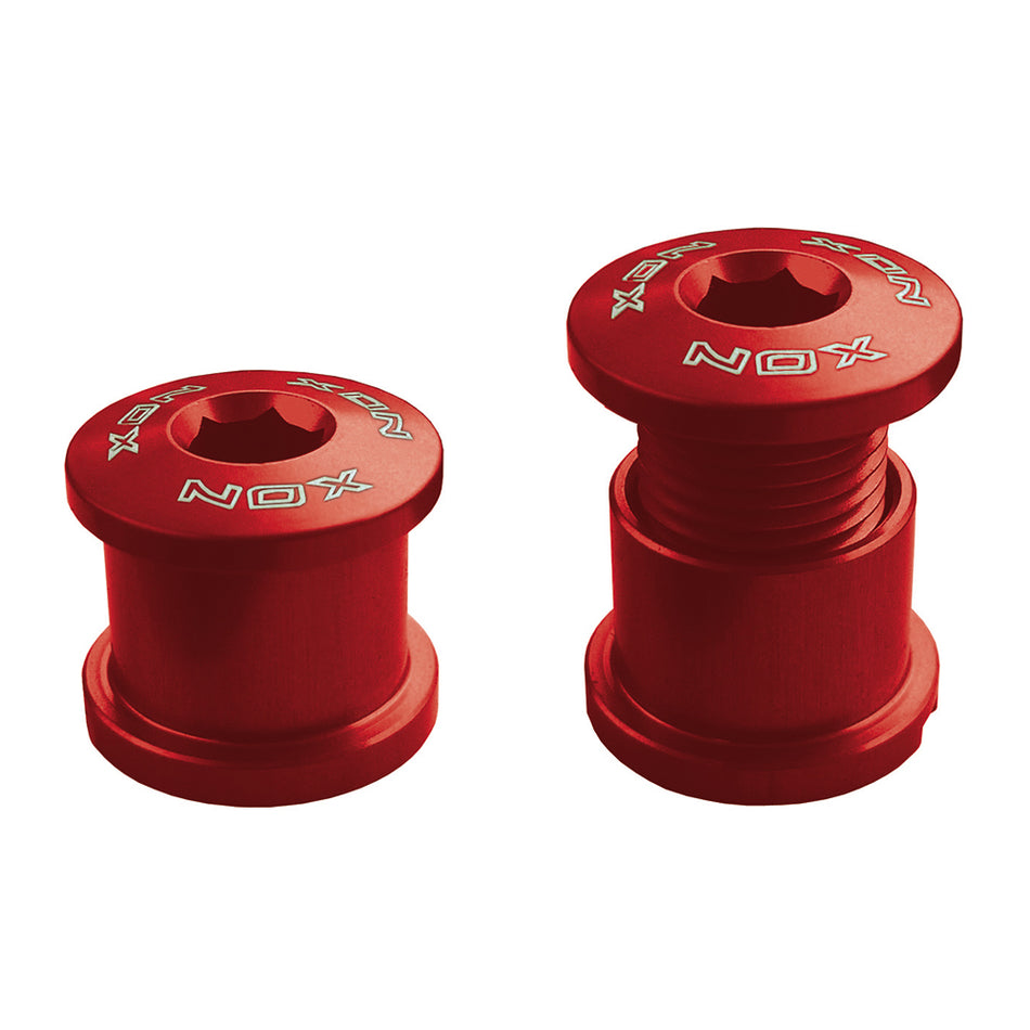 M8x8mm Screw for Red Aluminum Chainring Closure - 5 Pieces