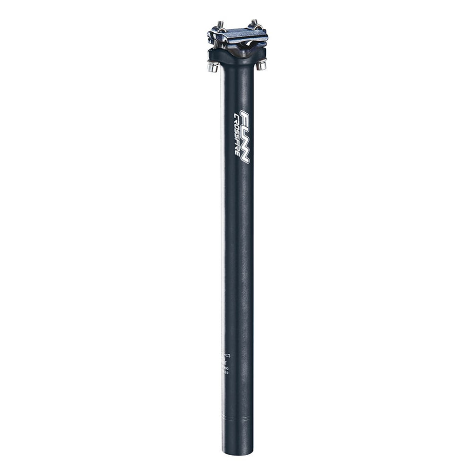 31.6x40mm CROSSFIRE Seatpost in Black Alloy 6061