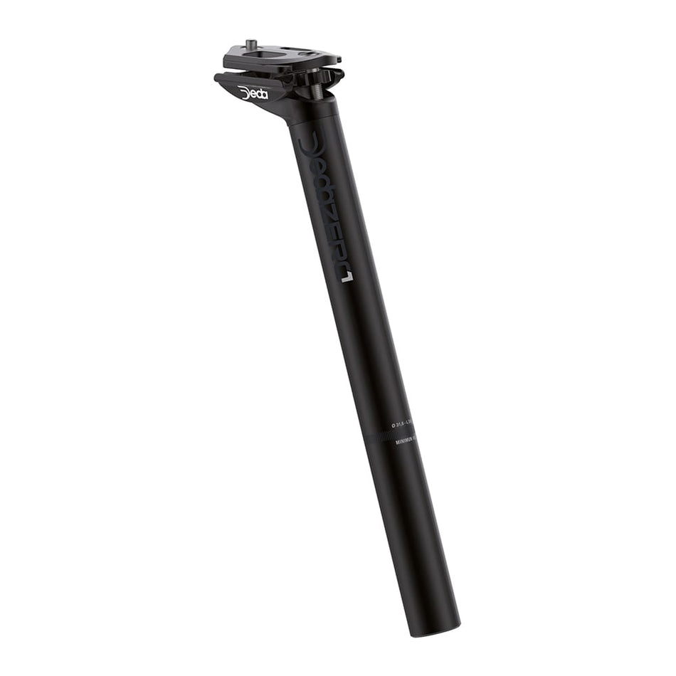 Seatpost 31.6x350mm ZERO1 Black on Black Finish Offset: 20mm