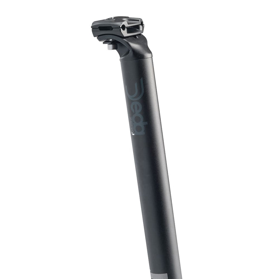 Seatpost 31.6x350mm ZERO Black on Black Finish Offset: 18mm