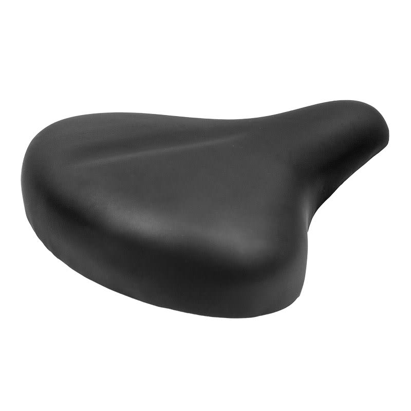Sattel 275x245mm für Heimtrainer mit drei Schrauben Schwarz