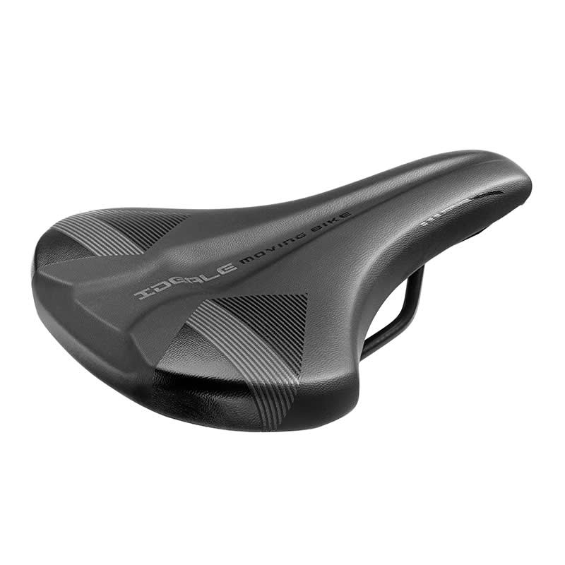 Sattel IDEALE 250x170mm Lady Schwarz ohne Klemme - 260g