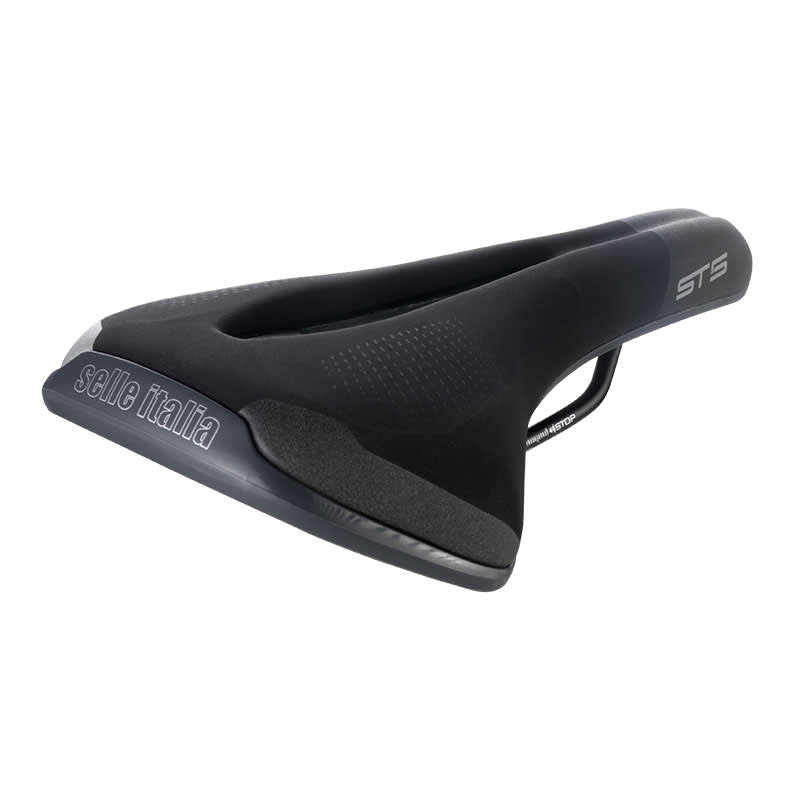 Saddle 155x276mm ST5 (S2) Gel Flow Black - 396gr