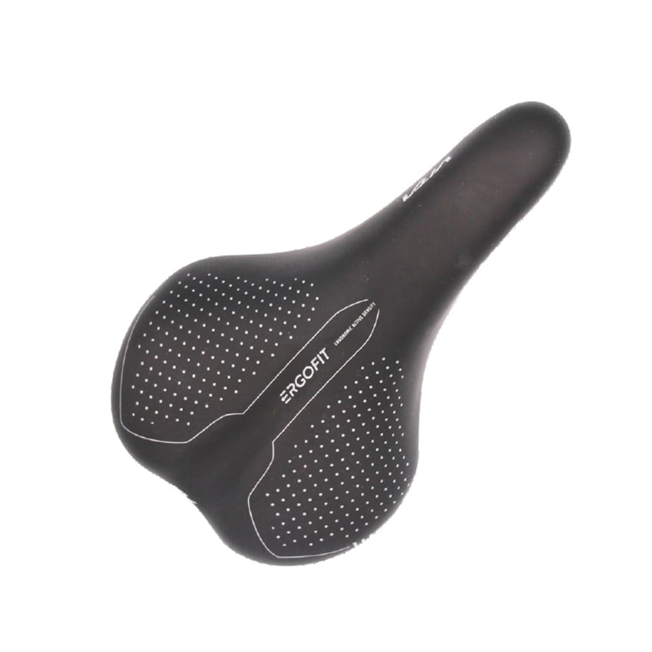 Sattel ERGOFIT 275x170mm Herren Schwarz mit Klemme - 360g