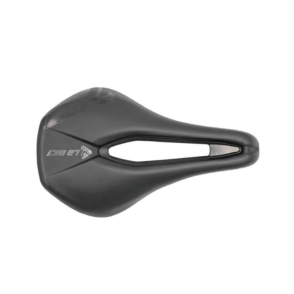 S Sattel FORZA (S) 244x143mm Schwarz Kurzes Profil mit Zentralem Loch