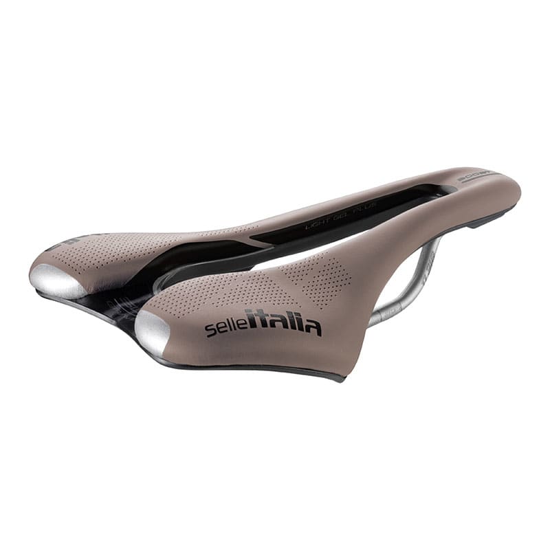 Sattel 130x248mm SLR BOOST (S3) Gravel Mud Braun - 204gr