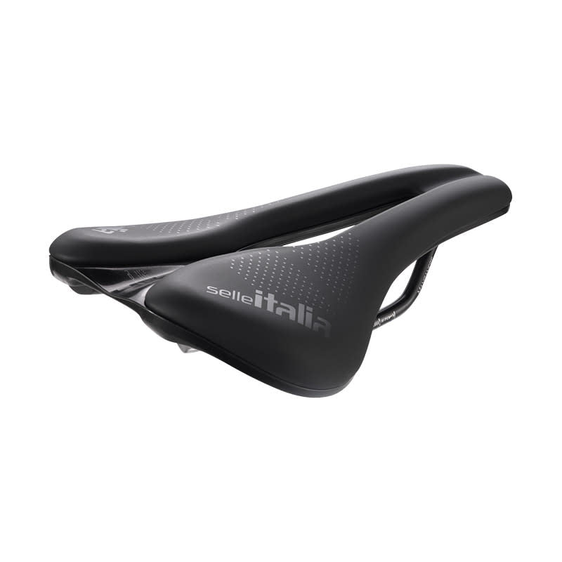 Sattel 145x245mm NOVUS BOOST EVO (L3) Gravel TM Schwarz - 242gr
