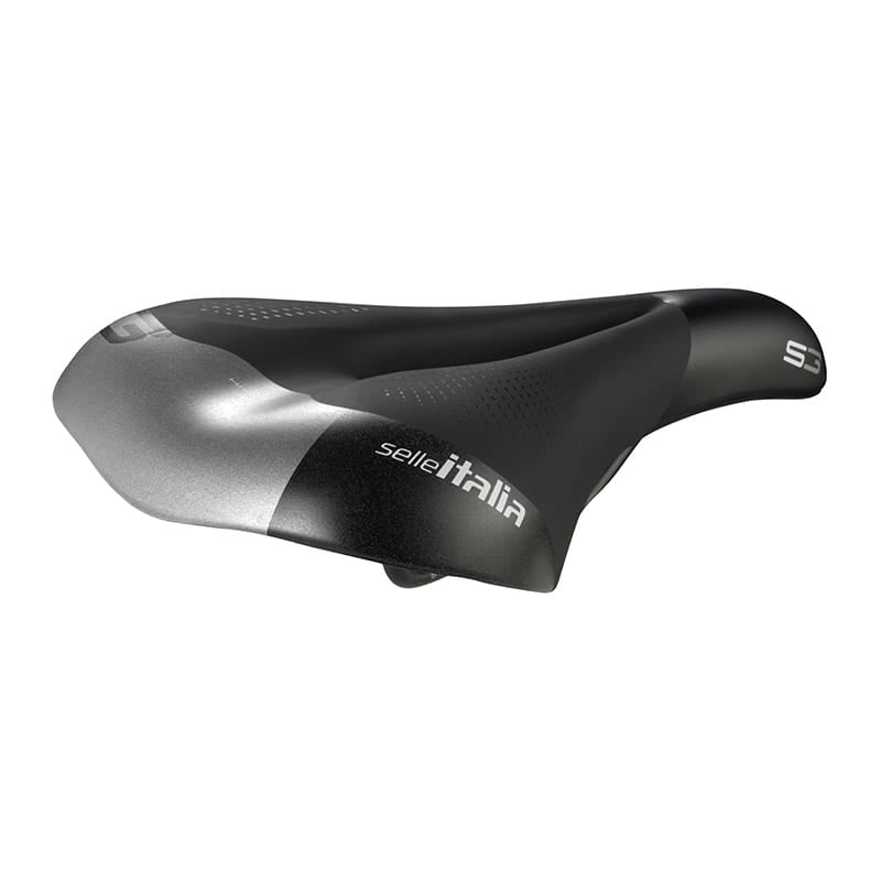 Sattel 140x272mm S3 SPORTOURING (L2) Leichtgelb Flow Schwarz