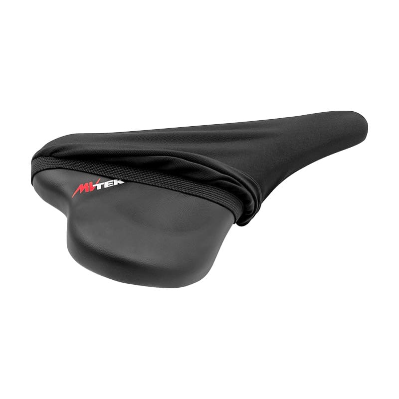 Sattelüberzug aus Lycra Large Schwarz