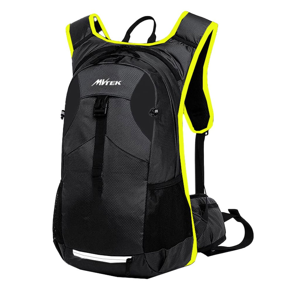 Trinkrucksack ELBRUS 46x26cm - 20lt Schwarz/Gelb