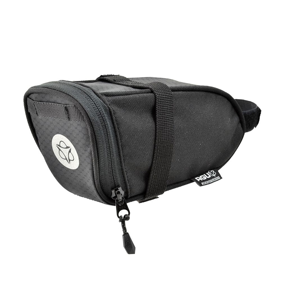 ESSENTIAL Saddle Bag Size: M with Straps Black 0.7lt