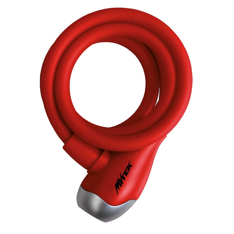 Cable Lock Diameter: 10mm x Length: 1000mm Red
