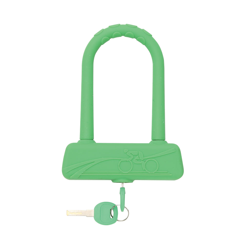 Shackle Lock 185x130mm - Base: 135mm Neon Green