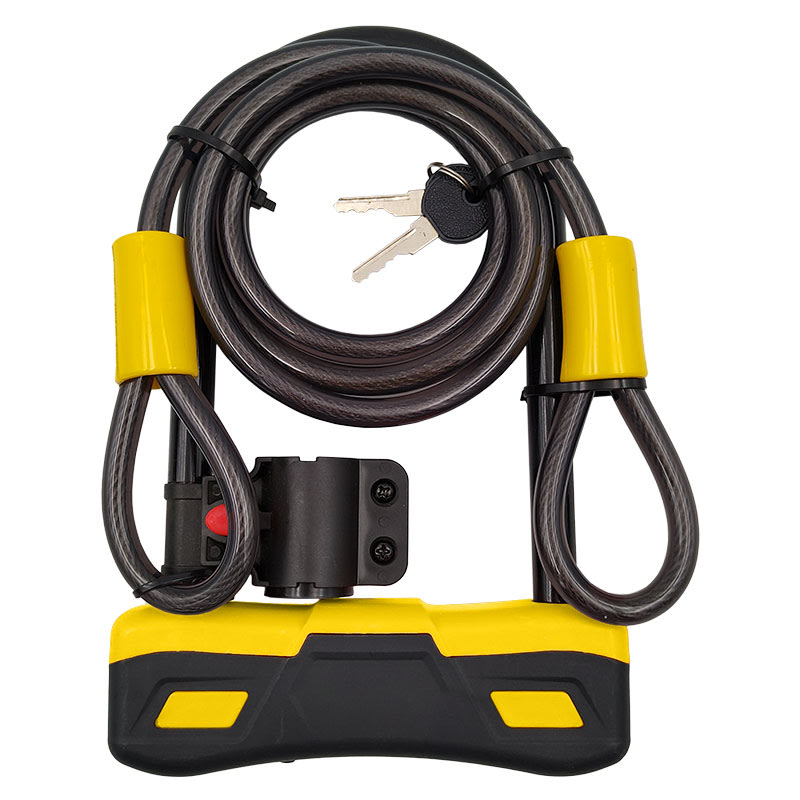 Shackle Lock 165x245mm + Cable Lock 10x170mm