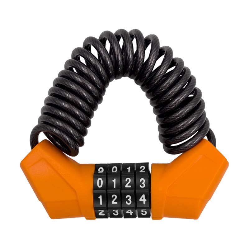 Cable Lock 4x1500mm Steel for Helmet/Accessories