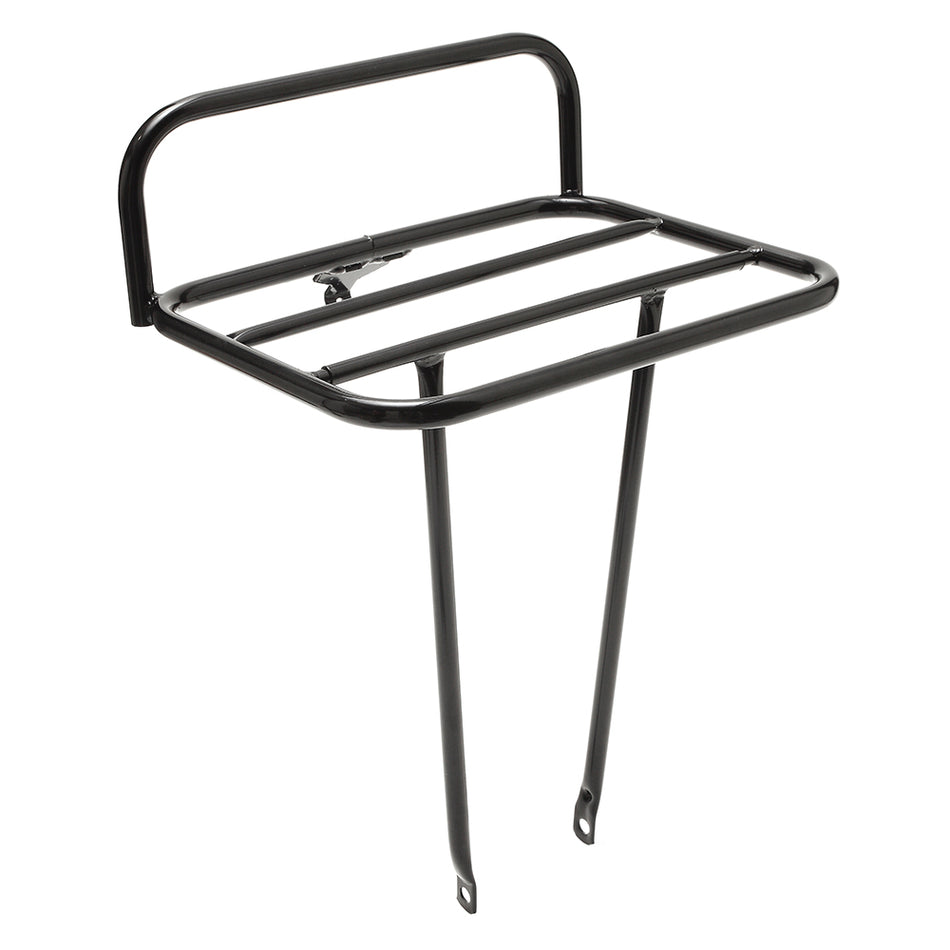 Front Transport Rack 26/28" Black Steel