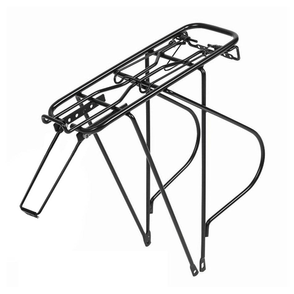 Rear Rack CITY BIKE 26/28" with Side Protection Black