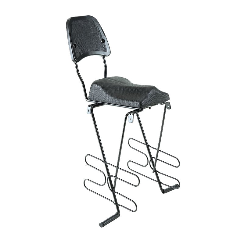 CLASSIC Padded Rear Child Seat Steel