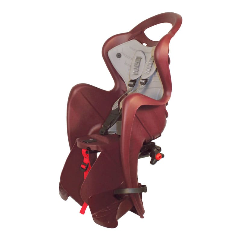 MR FOX Rear Child Seat Rack Mount Red Must