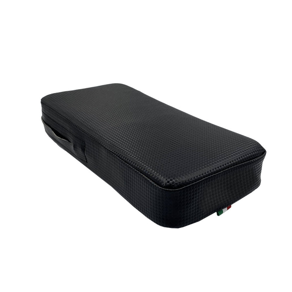 Padded Cushion 130x290mm for Rack with Velcro Strap Black