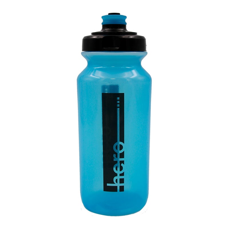 HERO 500ml Water Bottle Light Blue/Black