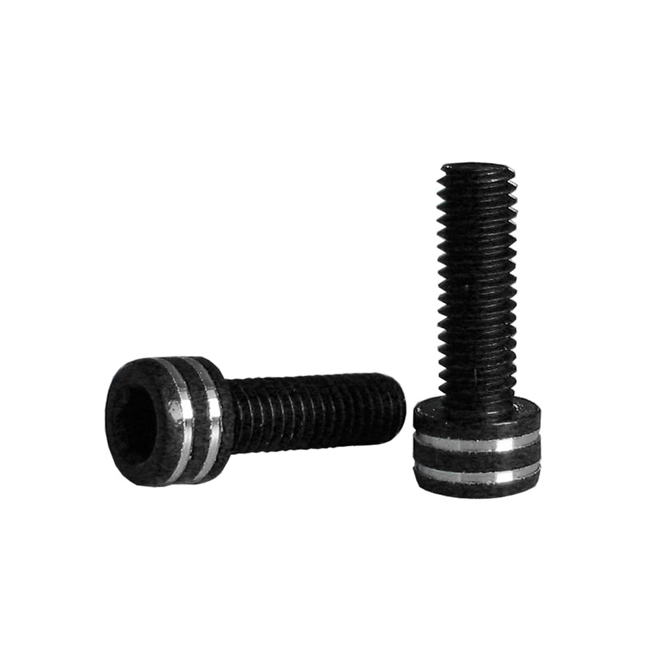 Schrauben für Trinkflaschenhalter M5x15mm (2 Stück) Schwarz