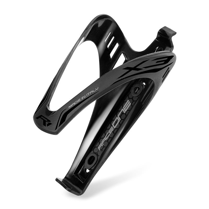 X3 Polycarbonate Bottle Holder Black/Black Matte Finish