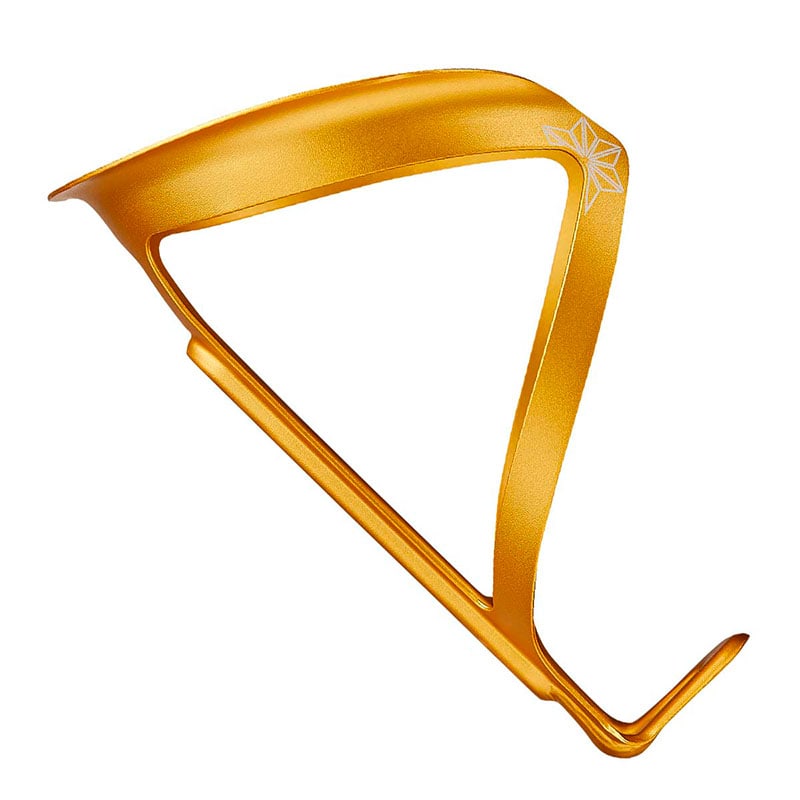 FLY CAGE Flaschenhalter aus eloxiertem Aluminium Gold 18g