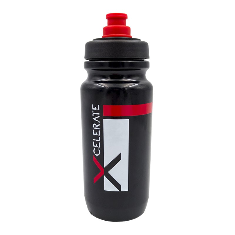 X-CELERATE Trinkflasche 550ml x Gewicht: 66g Schwarz/Rot