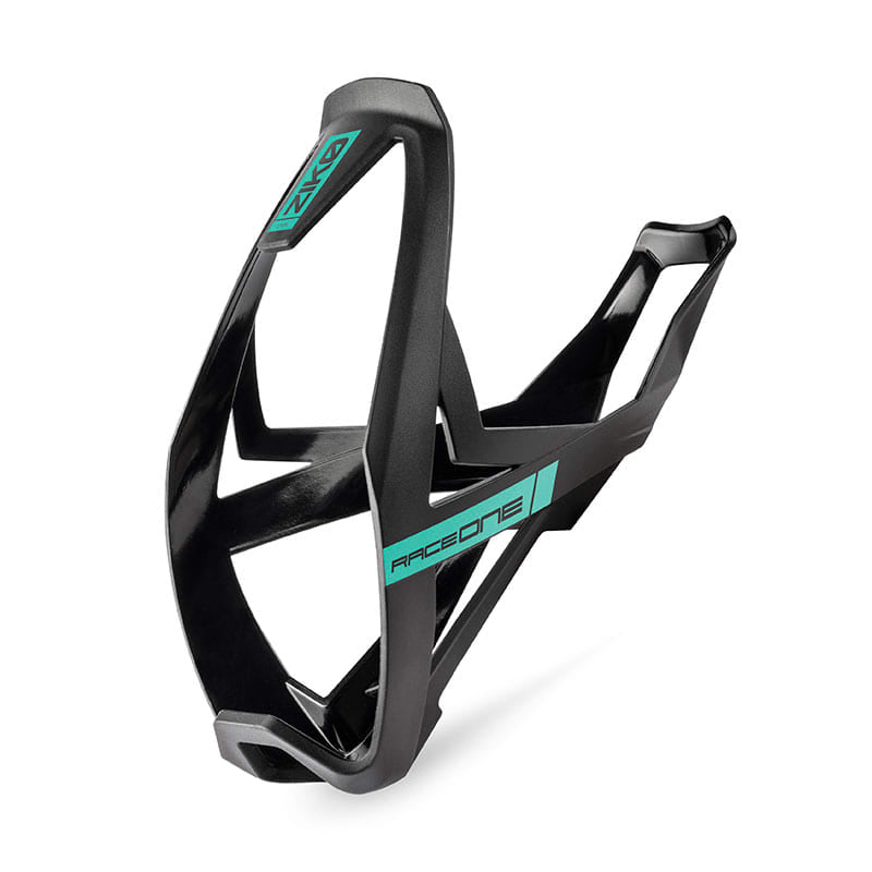 ZIKO Bottle Cage Black/Light Blue - Weight: 29g Screws Included
