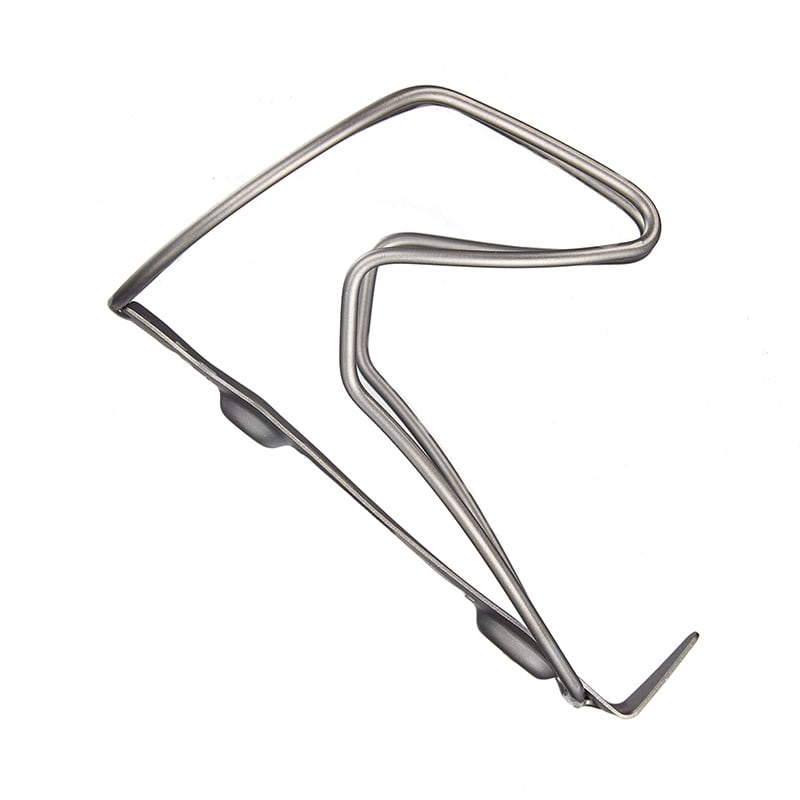Flaschenhalter TIFLY CAGE aus 100% Titan Titanfarbe