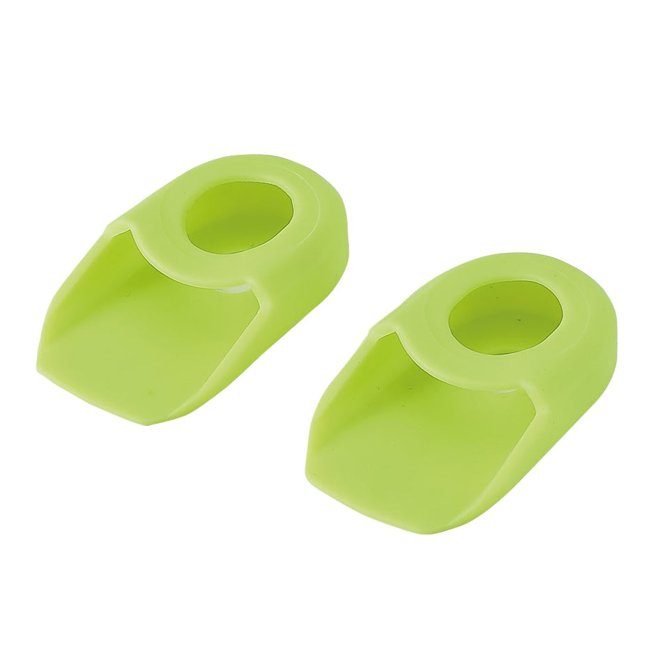Crank Arm Protection Cap 69x40mm Green - 2 Pieces