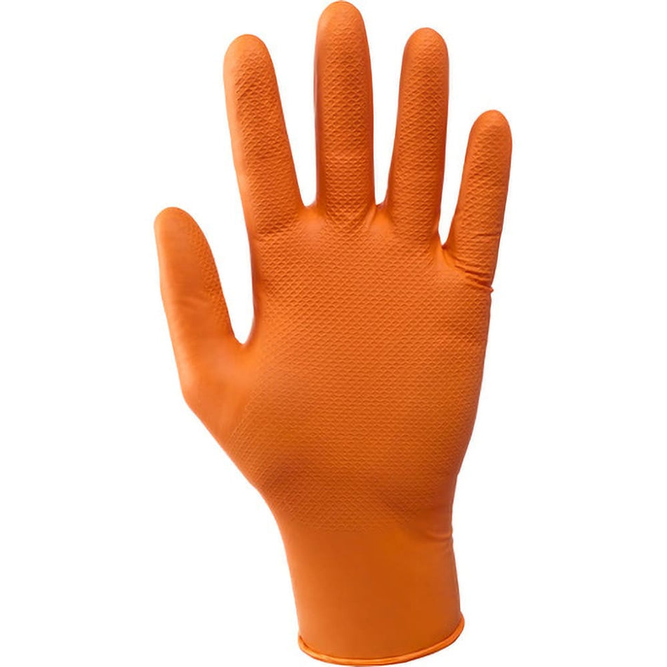 GREASE MONKEY Workshop Gloves Size: M in Reinforced Nitrile
