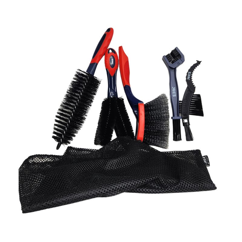PREMIUM Brushes for Bike Cleaning (5-Piece KIT)
