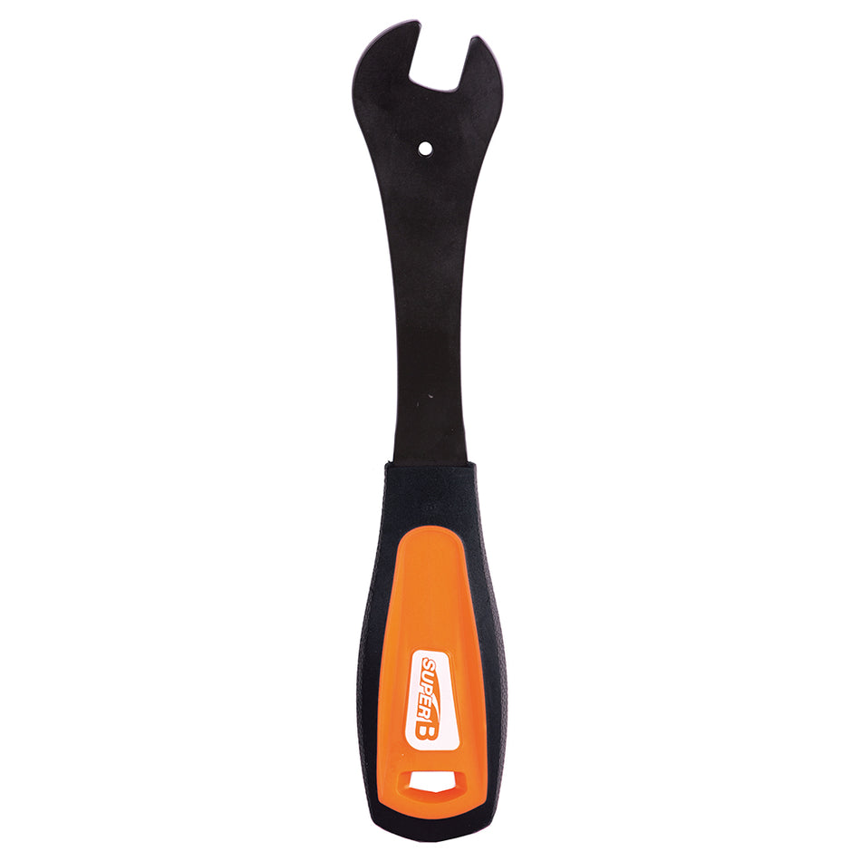 Professioneller Pedalschlüssel 15mm Schwarz/Orange