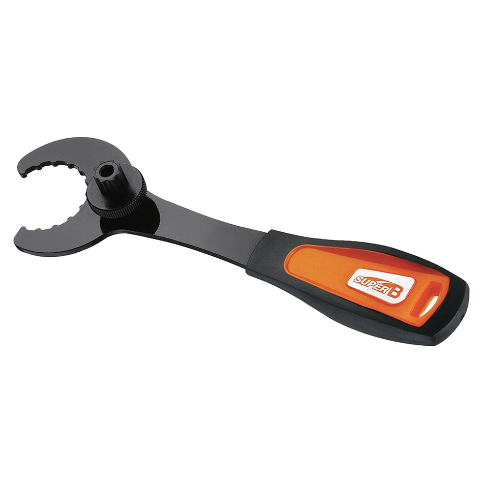 Bottom Bracket Puller with SHIMANO Adapters Black