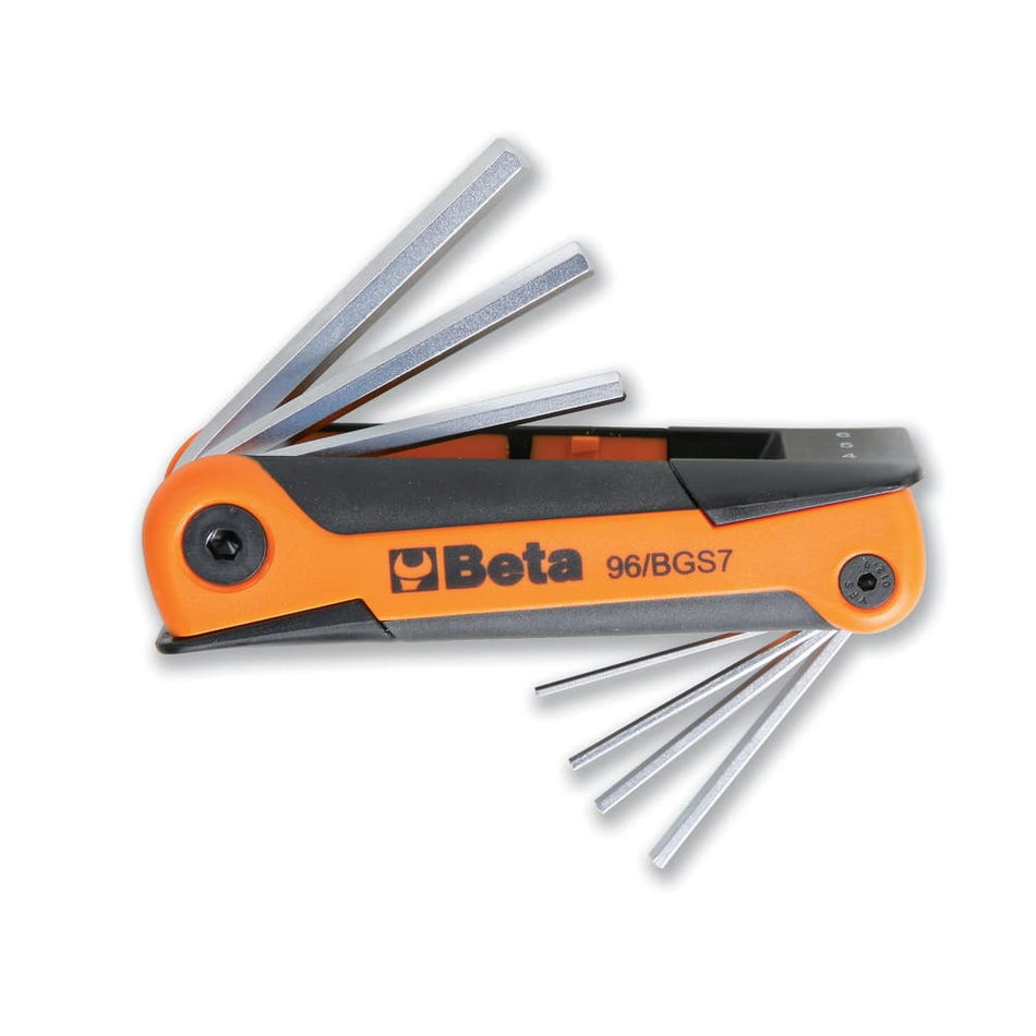 Multitool Hex Key 7PC from 1.5mm to 6mm Orange