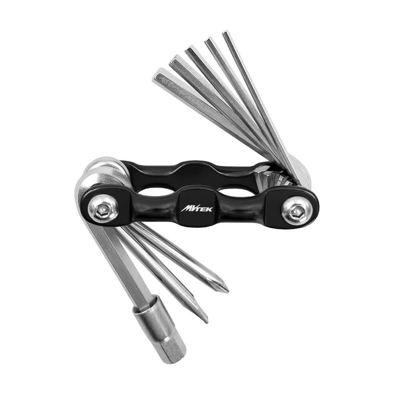 9-in-1 Aluminum Multitool Screwdrivers + Hex