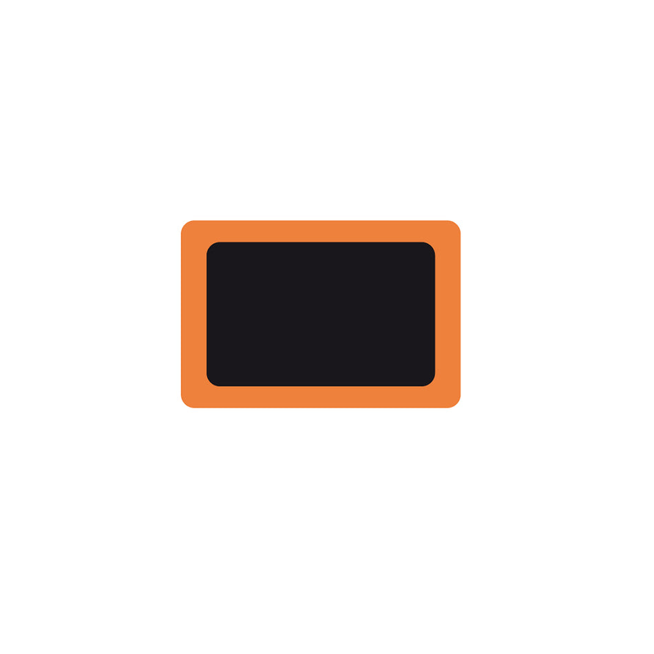 Rectangular Patch 25x36mm - 100 Pieces