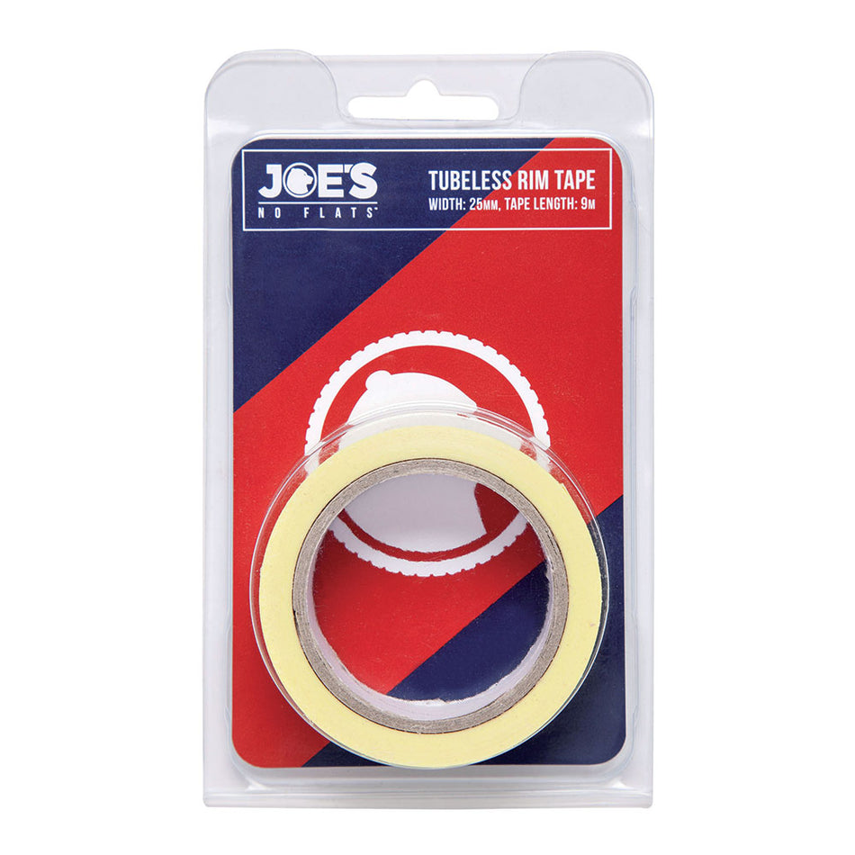 Tubeless Conversion Tape 9 Meters x 33mm Yellow