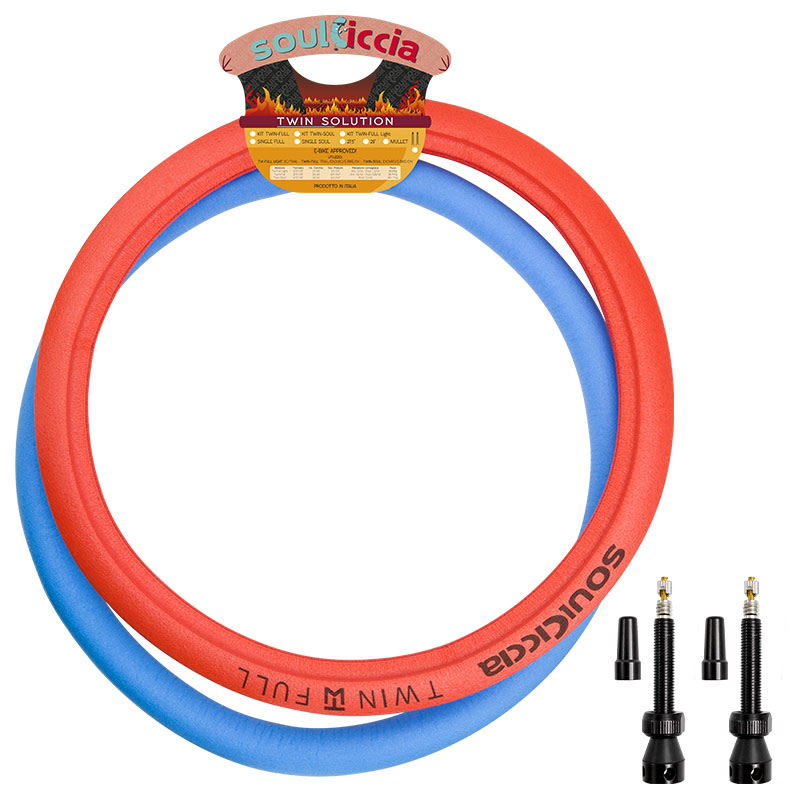 SOULCICCIA (SET) 27,5"x45mm Twin Full (2 Stück) + 2 TBL-Ventile