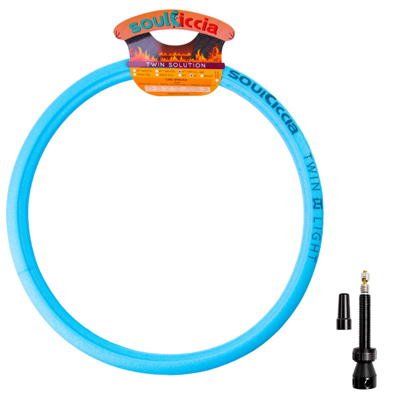 SOULCICCIA 27,5"x43mm Twin Light (1 Stück) + TBL-Ventil
