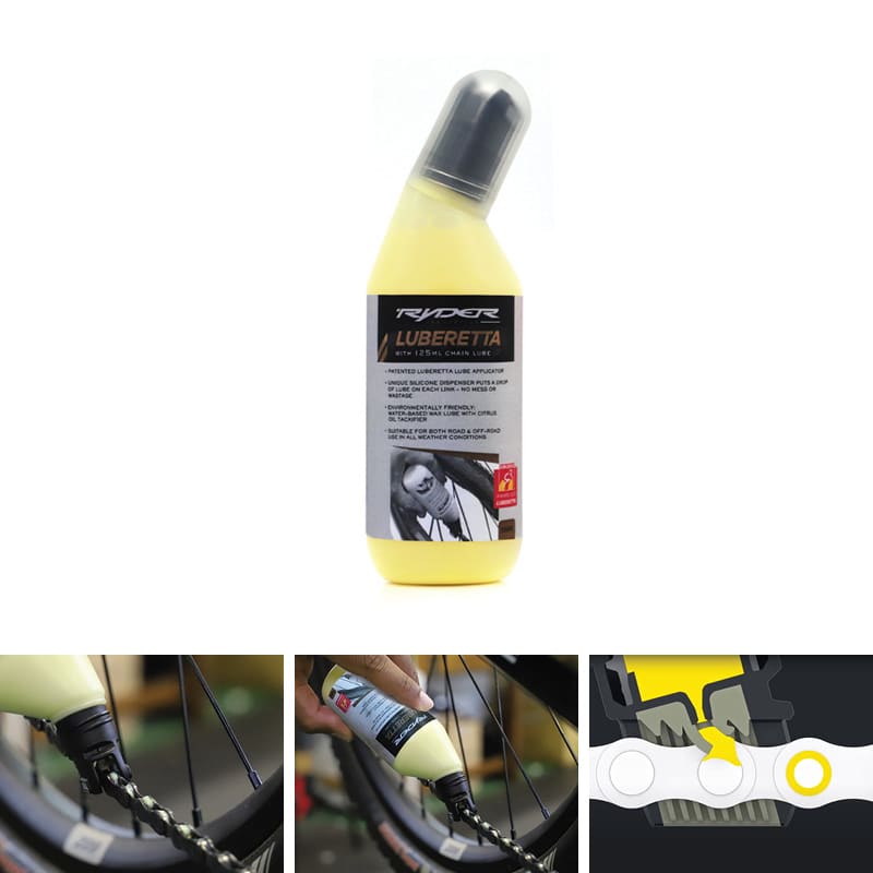 LUBERETTA Chain Lubricant with 125ml of WAXLUBE Lubricant
