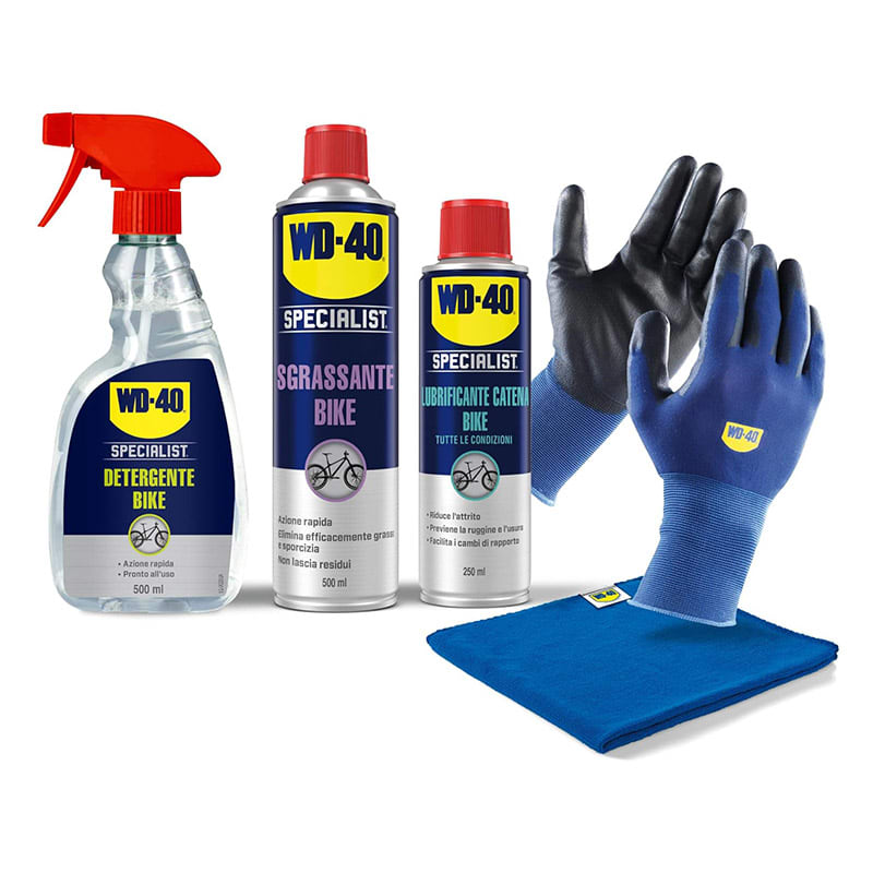 WD40 BIKE KIT (3pcs: Cleaner\Degreaser\Lubricant + Gift)