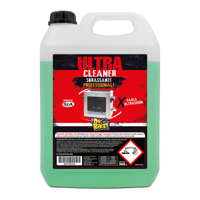 DR.BIKE WORKSHOP - Ultrasonic Bath Liquid - ULTRA CLEANER - 5lt