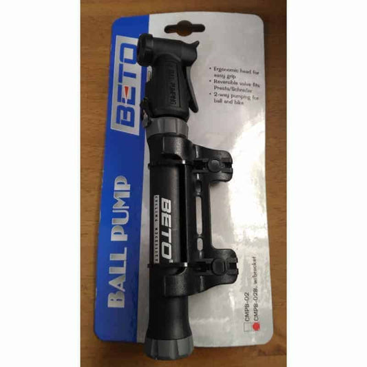 Mini Beto Ball Pump Two-Way Pump+CMPB-02B, Black-Gray Ball Valve Klep